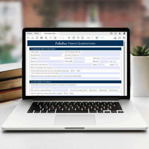 Pediatric Intake Forms - Well Aligned